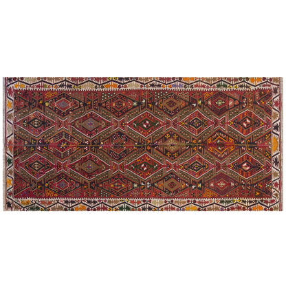 Vintage Large Kayseri Kilim, 170 x 350 cm / 5.7 x 11.6 ft Kilim