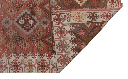 Vintage Large Kayseri Kilim, 175 x 416 cm / 5.9 x 13.8 ft Kilim