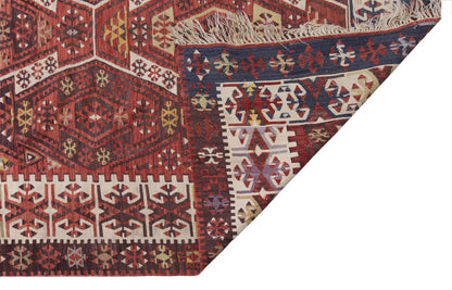 Vintage Large Kayseri Kilim, 189 x 367 cm / 6.2 x 12 ft Kilim