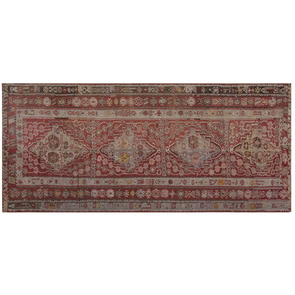 Vintage Large Kayseri Kilim, 199 x 452 cm / 6.6 x 15 ft Kilim