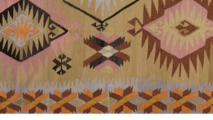 Vintage Large Kayseri Kilim, 204 x 311 cm / 6.8 x 10.2 ft Kilim