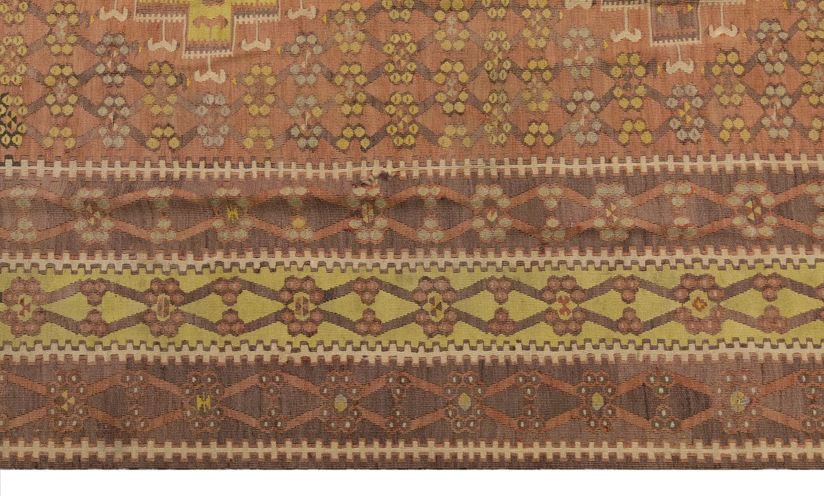 Vintage Large Kayseri Kilim, 204 x 345 cm / 6.8 x 11.4 ft Kilim