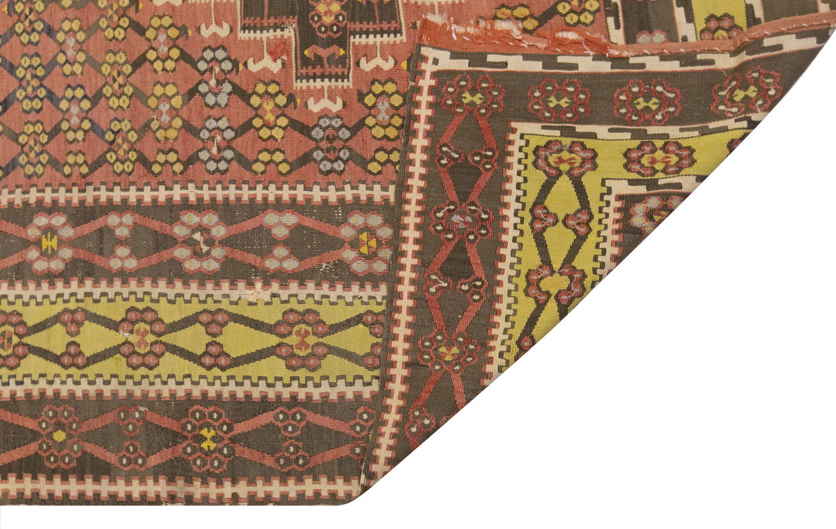 Vintage Large Kayseri Kilim, 204 x 345 cm / 6.8 x 11.4 ft Kilim