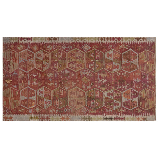 Vintage Large Kayseri Kilim, 218 x 398 cm / 7.2 x 13 ft Kilim
