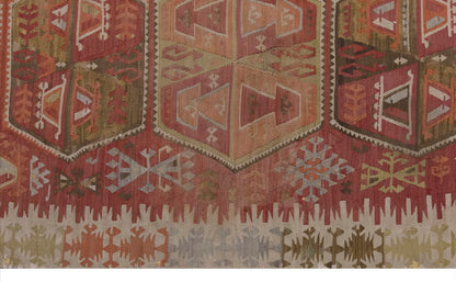 Vintage Large Kayseri Kilim, 218 x 398 cm / 7.2 x 13 ft Kilim
