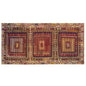 Vintage Large Kayseri Sarız Kilim, 199 x 406 cm / 6.6 x 13.4 ft Kilim
