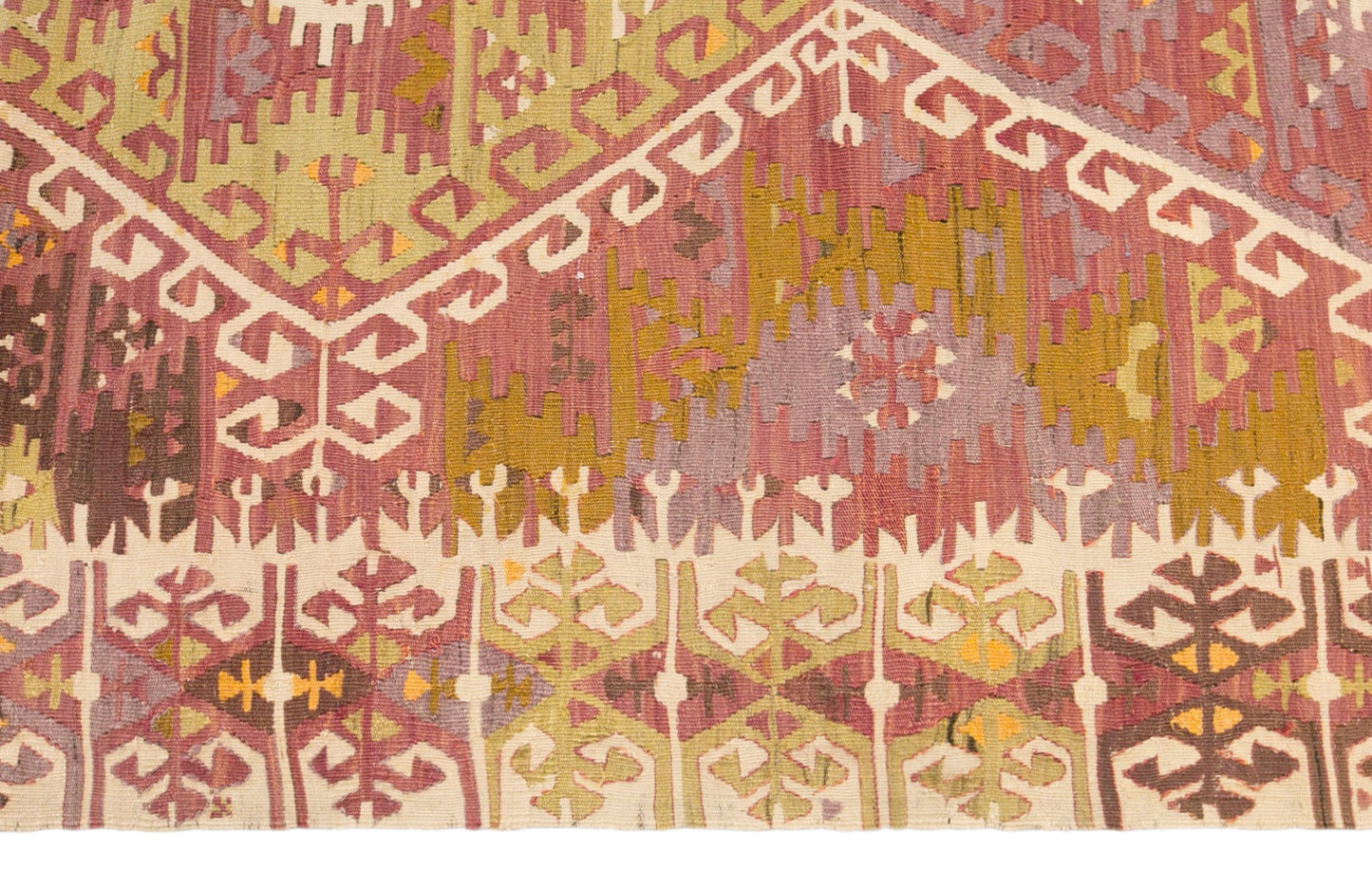 Vintage Large Kilim, 155 x 355 cm / 5.1 x 12 ft Kilim
