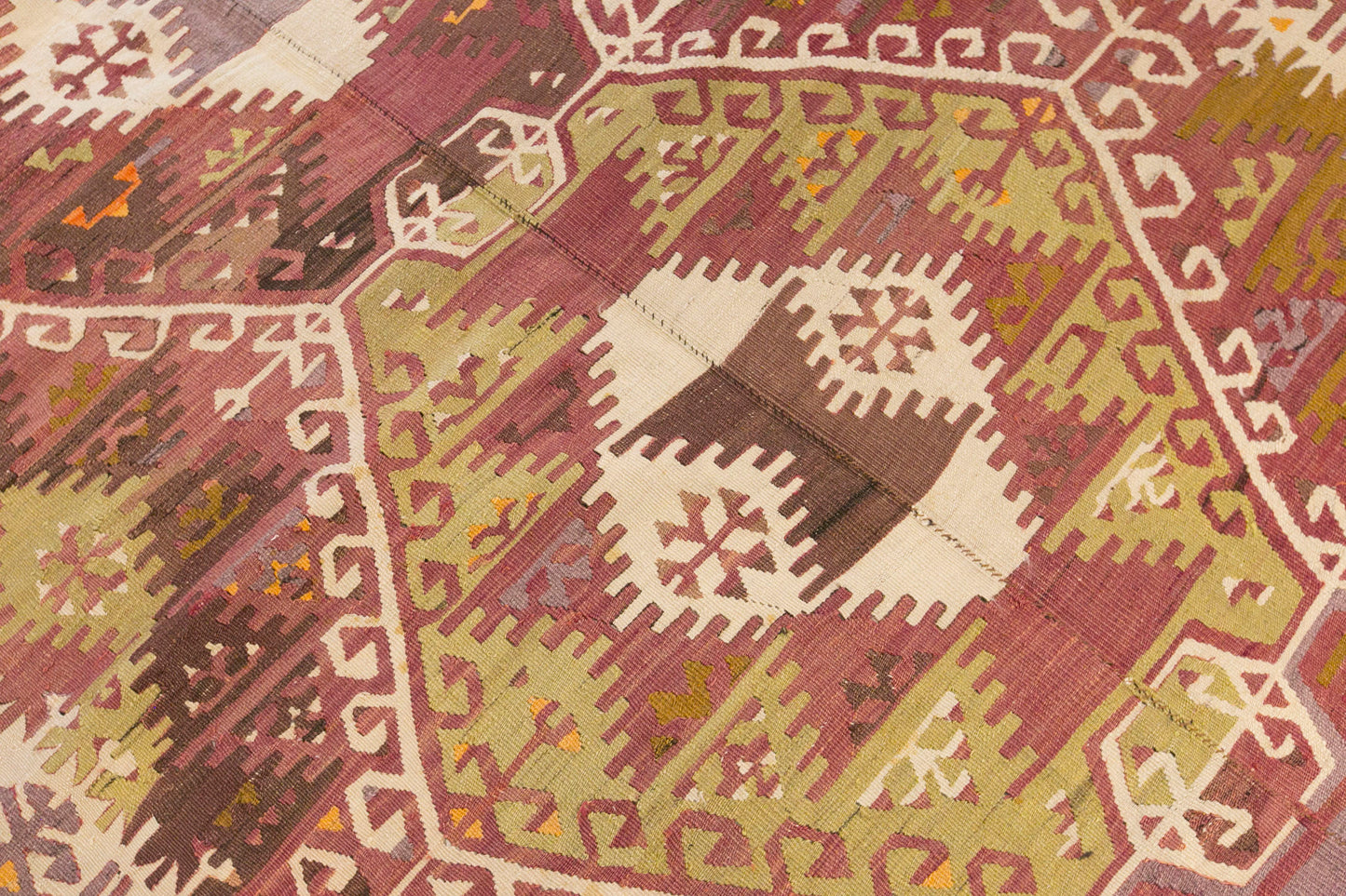 Vintage Large Kilim, 155 x 355 cm / 5.1 x 12 ft Kilim