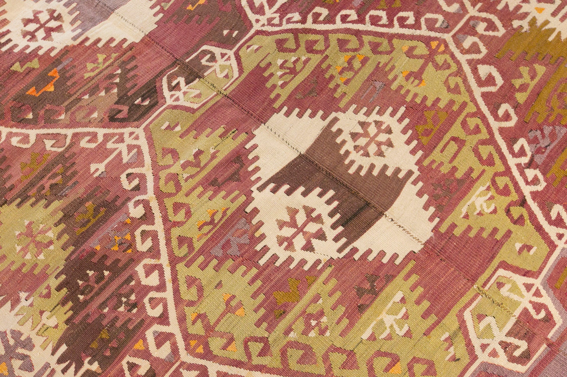 Vintage Large Kilim, 155 x 355 cm / 5.1 x 12 ft Kilim