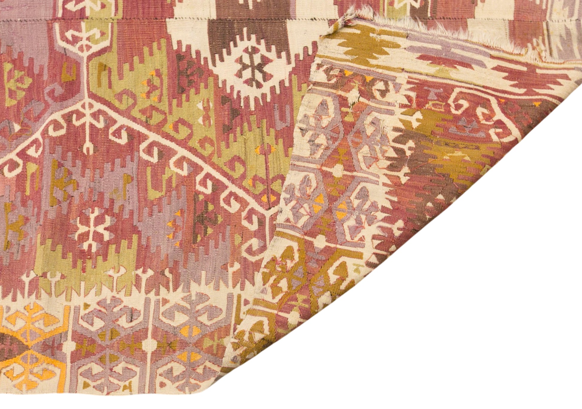 Vintage Large Kilim, 155 x 355 cm / 5.1 x 12 ft Kilim