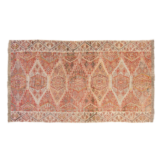 Vintage Large Kilim, 180 x 370 cm / 5.9 x 12 ft Kilim