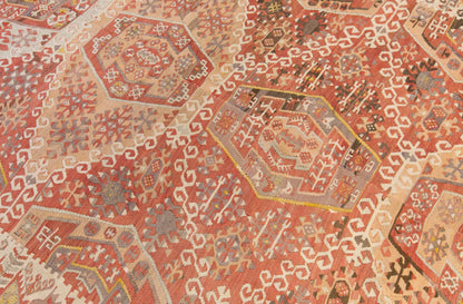 Vintage Large Kilim, 180 x 370 cm / 5.9 x 12 ft Kilim