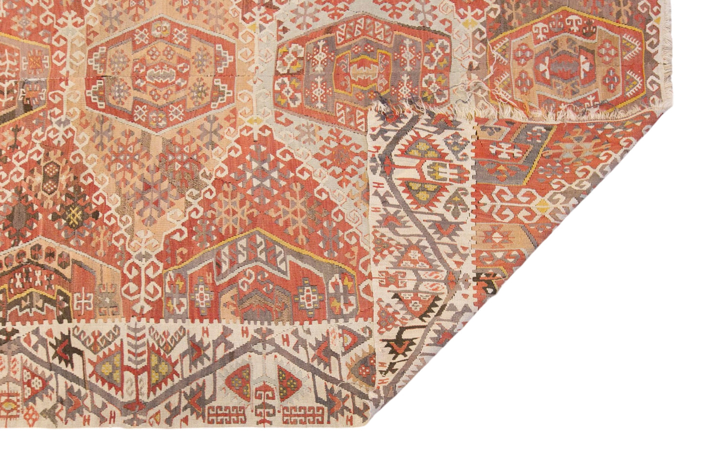 Vintage Large Kilim, 180 x 370 cm / 5.9 x 12 ft Kilim