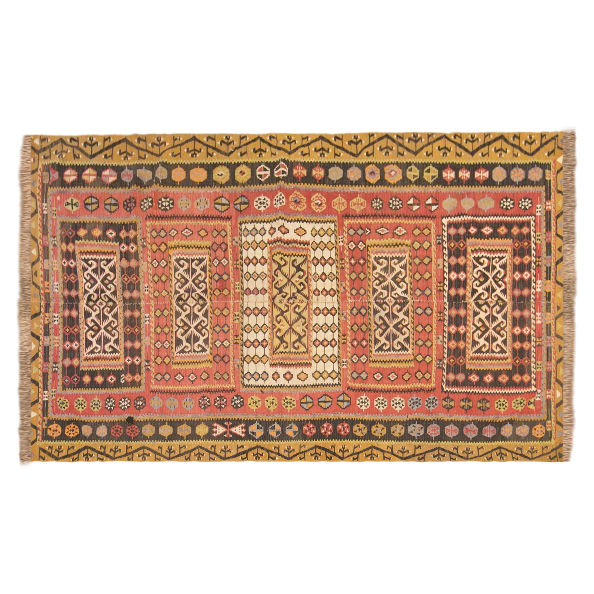 Vintage Large Kilim, 182 x 315 cm / 6 x 10 ft