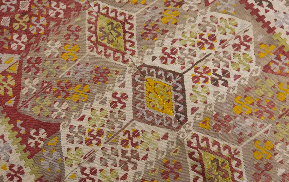 Vintage Large Kırşehir Kilim, 134 x 324 cm / 4.5 x 10.8 ft Kilim