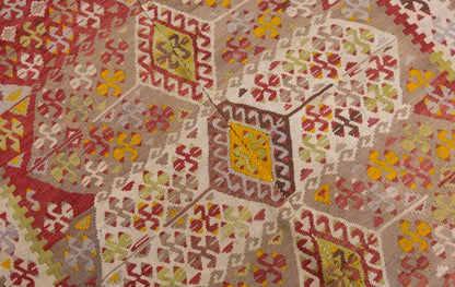 Vintage Large Kırşehir Kilim, 134 x 324 cm / 4.5 x 10.8 ft Kilim