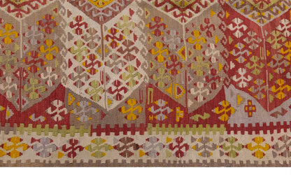 Vintage Large Kırşehir Kilim, 134 x 324 cm / 4.5 x 10.8 ft Kilim