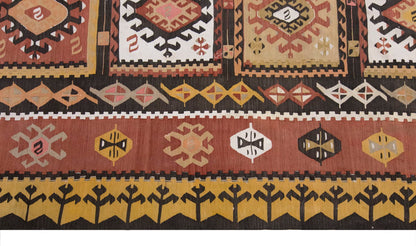 Vintage Large Kırşehir Kilim, 134 x 324 cm / 4.5 x 10.8 ft Kilim