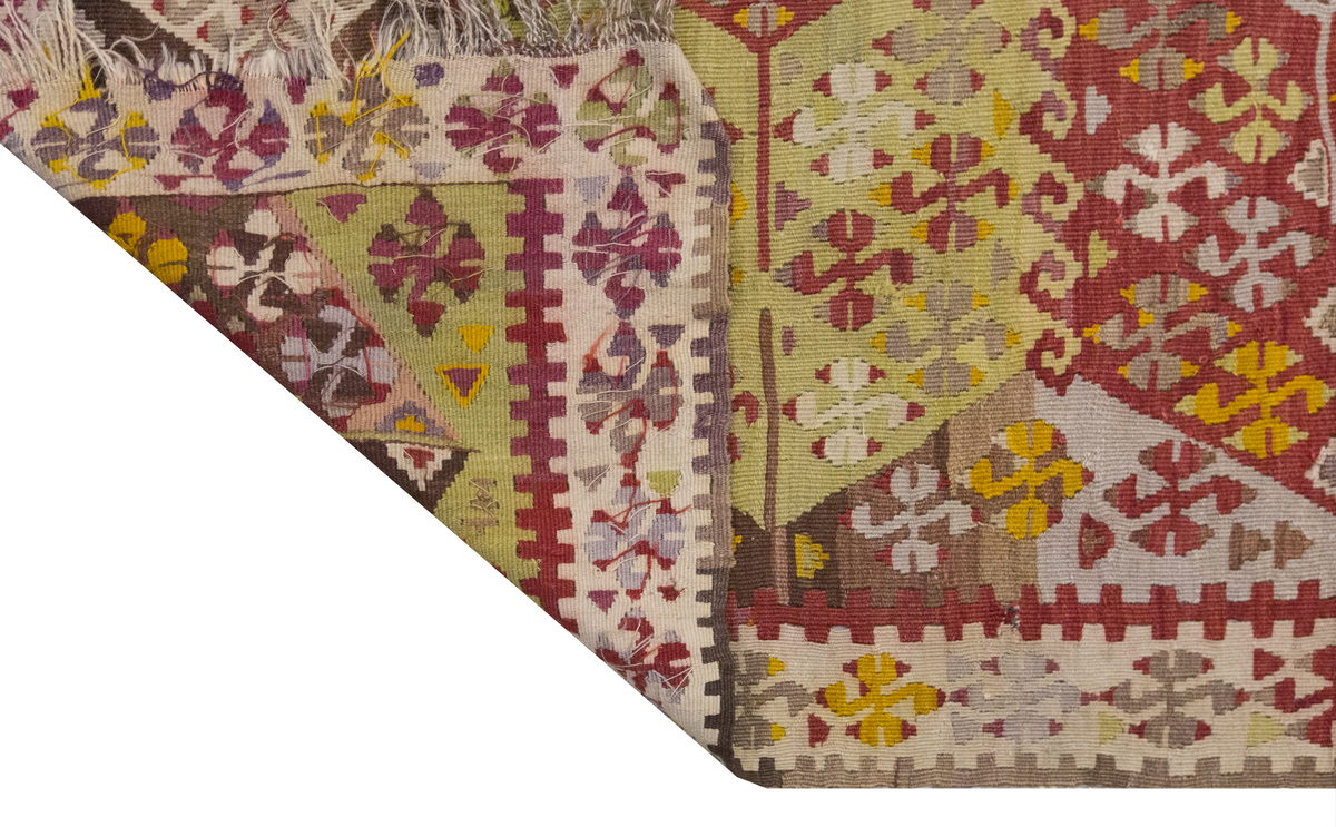 Vintage Large Kırşehir Kilim, 134 x 324 cm / 4.5 x 10.8 ft Kilim