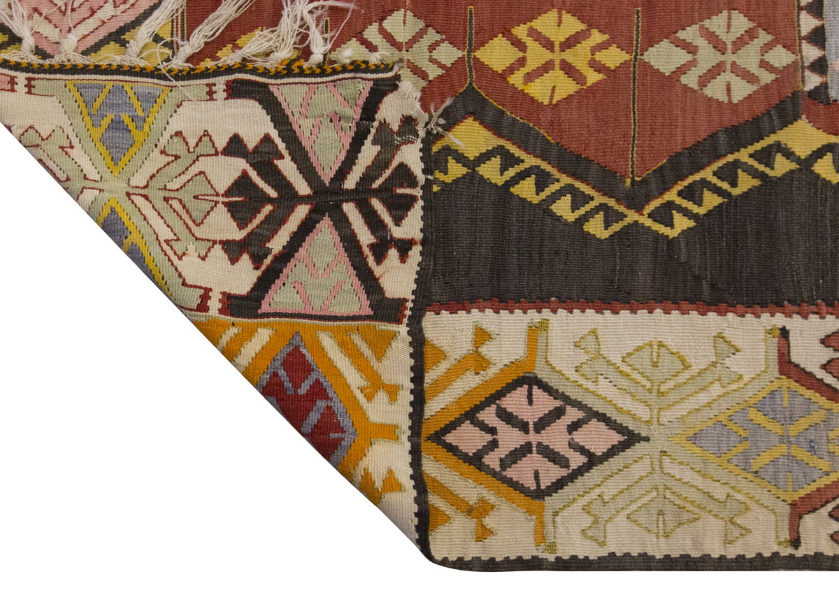 Vintage Large Kırşehir Kilim, 194 x 374 cm / 6.4 x 12.3 ft Kilim