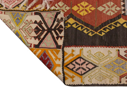 Vintage Large Kırşehir Kilim, 194 x 374 cm / 6.4 x 12.3 ft Kilim