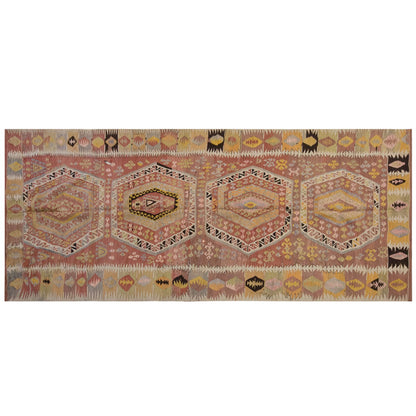 Vintage Large Konta Kilim, 136 x 330 cm / 4.6 x 11 ft Kilim