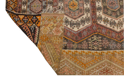 Vintage Large Konya Hotamış Kilim, 187 x 394 cm / 6.2 x 13 ft Kilim