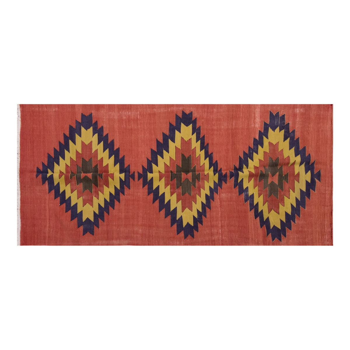 Vintage Large Konya Kilim, 121 x 345 cm / 4 x 11.4 ft Kilim