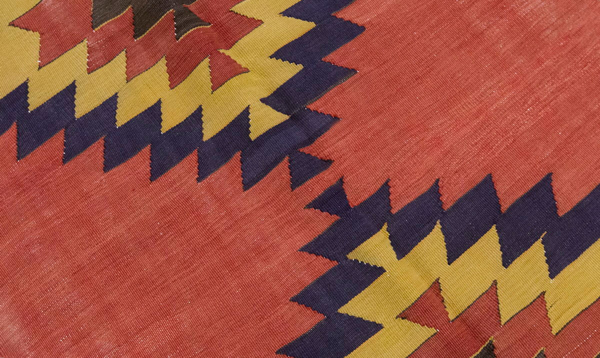 Vintage Large Konya Kilim, 121 x 345 cm / 4 x 11.4 ft Kilim