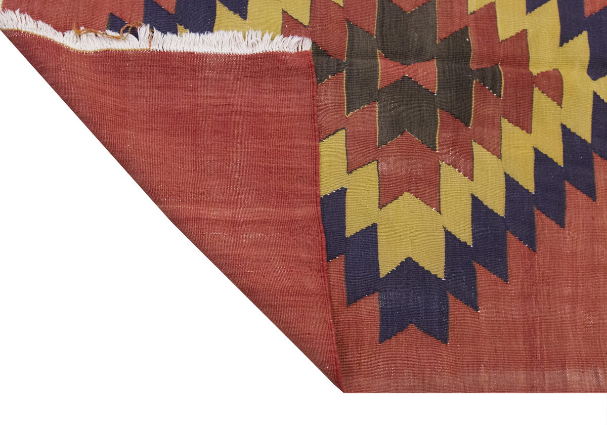 Vintage Large Konya Kilim, 121 x 345 cm / 4 x 11.4 ft Kilim