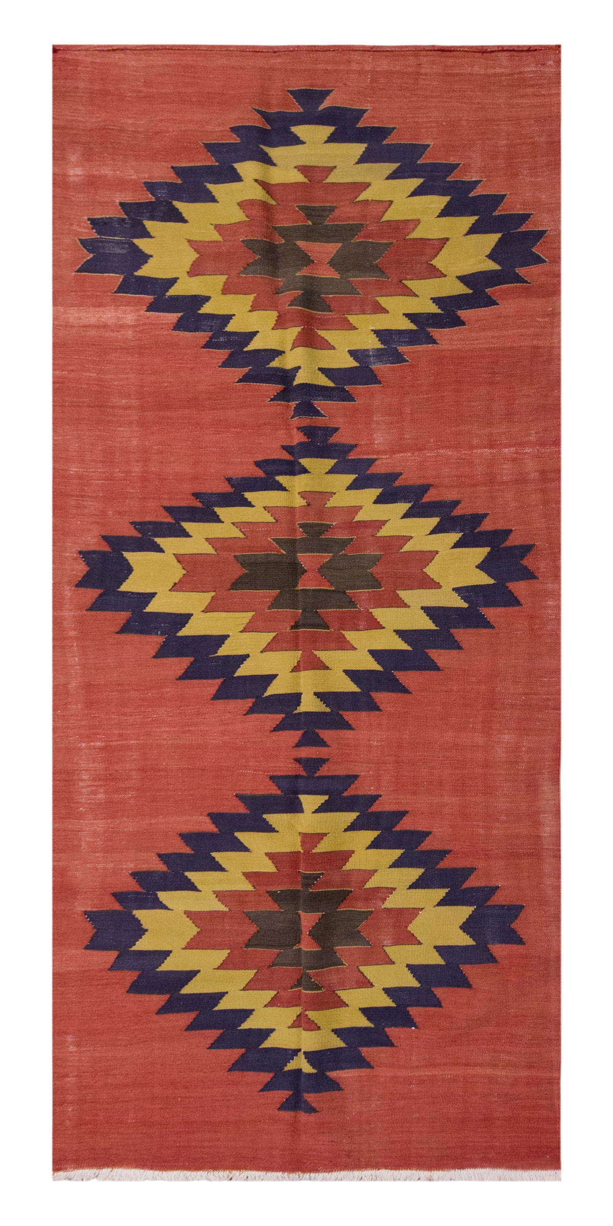 Vintage Large Konya Kilim, 121 x 345 cm / 4 x 11.4 ft Kilim