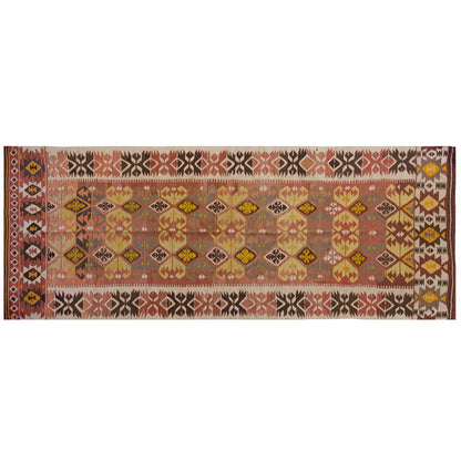 Vintage Large Konya Kilim, 126 x 323 cm / 4.2 x 10.7 ft Kilim