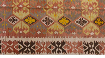 Vintage Large Konya Kilim, 126 x 323 cm / 4.2 x 10.7 ft Kilim