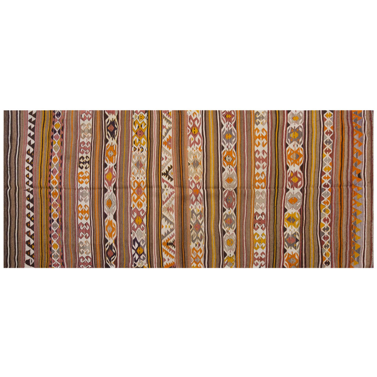 Vintage Large Konya Kilim, 135 x 315 cm / 4.5 x 10.4 ft Kilim