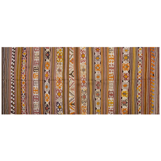Vintage Large Konya Kilim, 135 x 315 cm / 4.5 x 10.4 ft Kilim