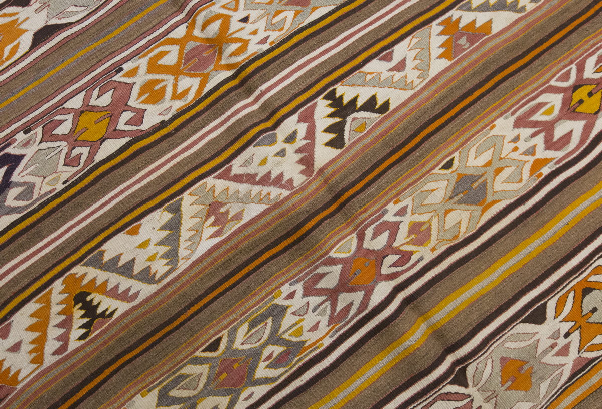 Vintage Large Konya Kilim, 135 x 315 cm / 4.5 x 10.4 ft Kilim