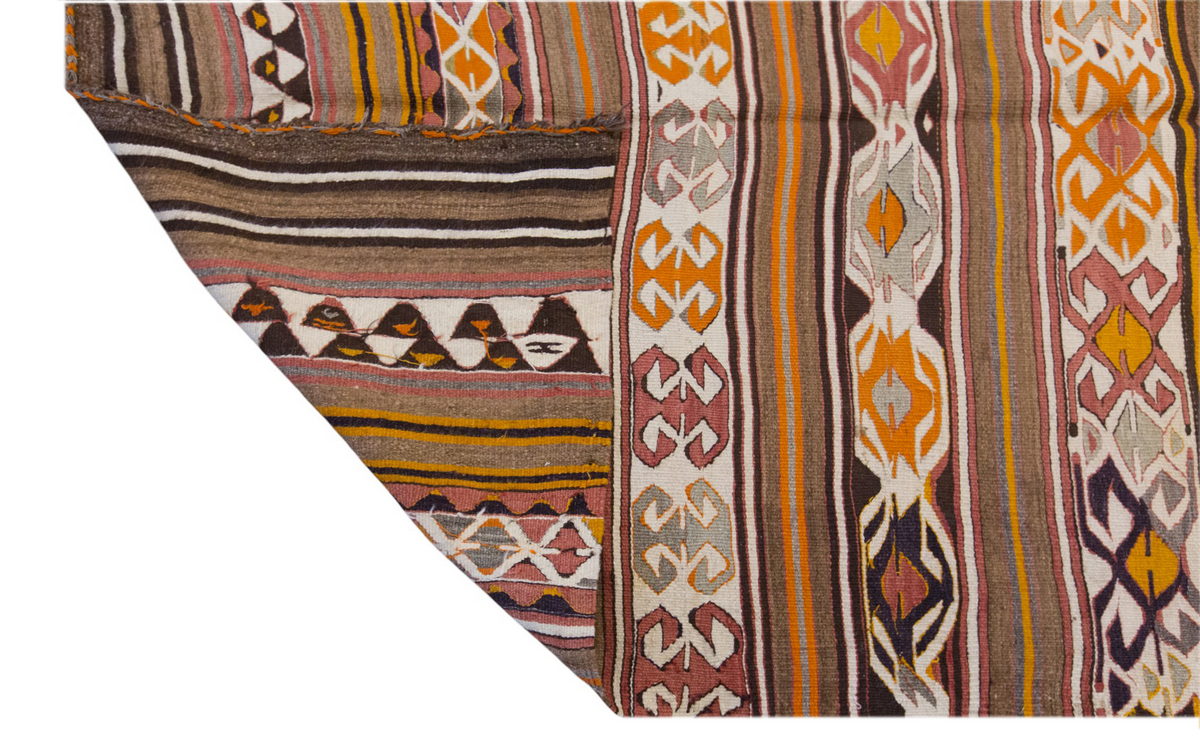 Vintage Large Konya Kilim, 135 x 315 cm / 4.5 x 10.4 ft Kilim