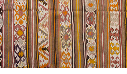 Vintage Large Konya Kilim, 135 x 315 cm / 4.5 x 10.4 ft Kilim
