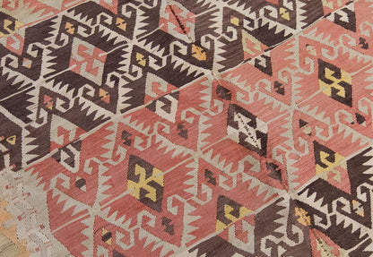 Vintage Large Konya Kilim, 135 x 384 cm / 4.5 x 12.7 ft Kilim