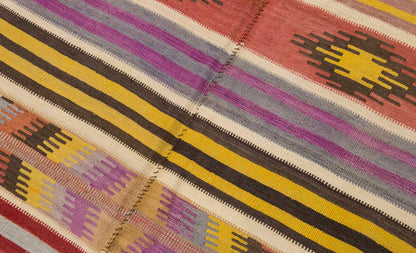 Vintage Large Konya Kilim, 136 x 360 cm / 4.6 x 12 ft Kilim