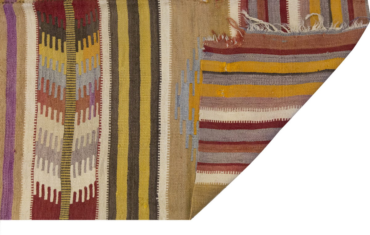 Vintage Large Konya Kilim, 136 x 360 cm / 4.6 x 12 ft Kilim