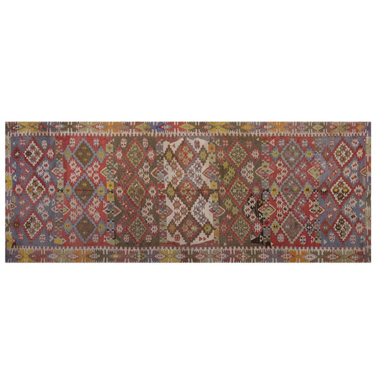 Vintage Large Konya Kilim, 140 x 376 cm / 4.7 x 12.4 ft Kilim