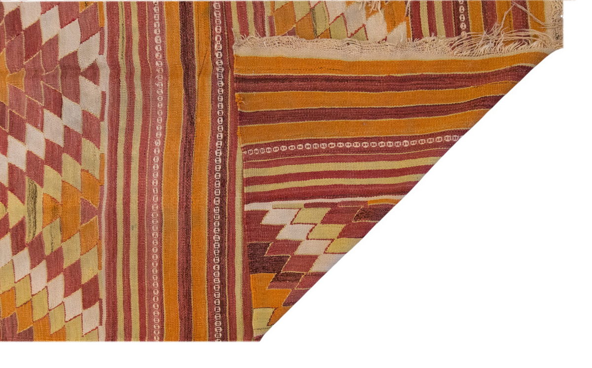 Vintage Large Konya Kilim, 142 x 353 cm / 4.8 x 11.7 ftKilim