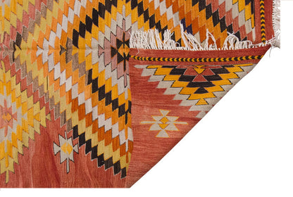 Vintage Large Konya Kilim, 142 x 359 cm / 4.8 x 11.9 ft Kilim