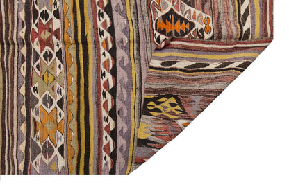 Vintage Large Konya Kilim, 144 x 284 cm / 4.9 x 9.4 ft Kilim