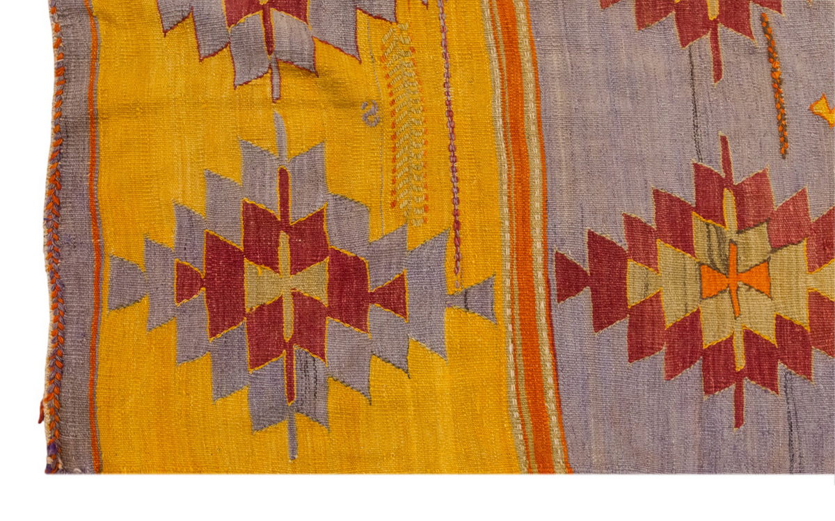 Vintage Large Konya Kilim, 146 x 314 cm / 4.9 x 10.4 ft Kilim