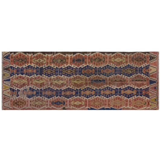 Vintage Large Konya Kilim, 146 x 397 cm / 4.9 x 13 ft Kilim