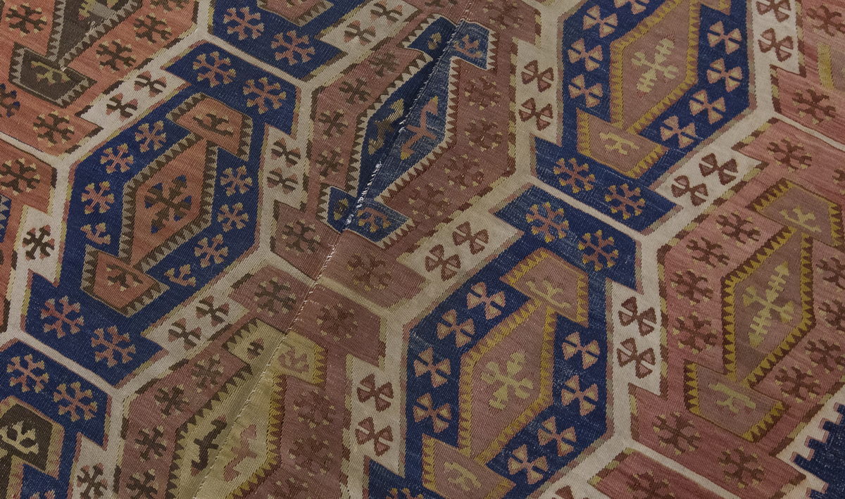 Vintage Large Konya Kilim, 146 x 397 cm / 4.9 x 13 ft Kilim