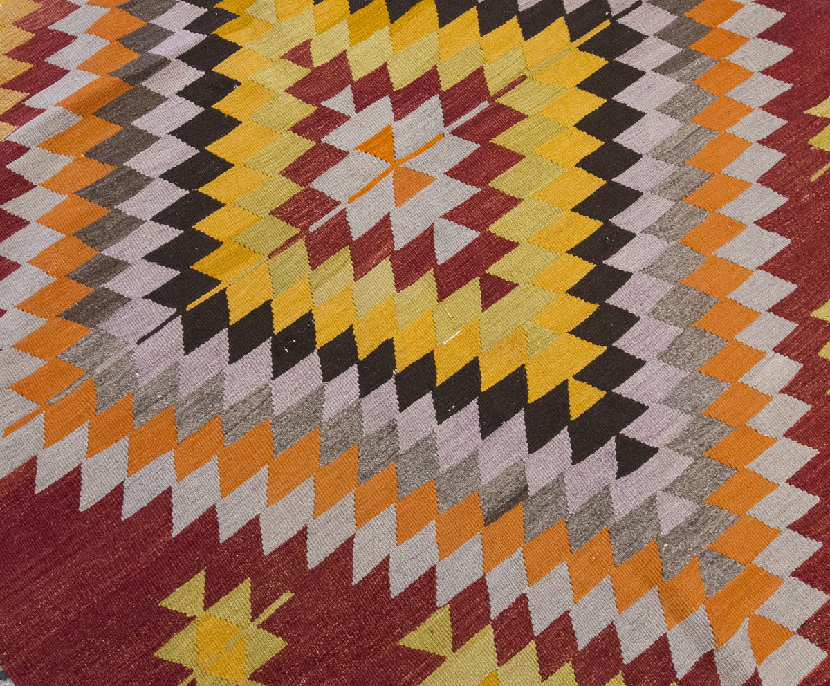 Vintage Large Konya Kilim, 152 x 364 cm / 5 x 12 ft Kilim