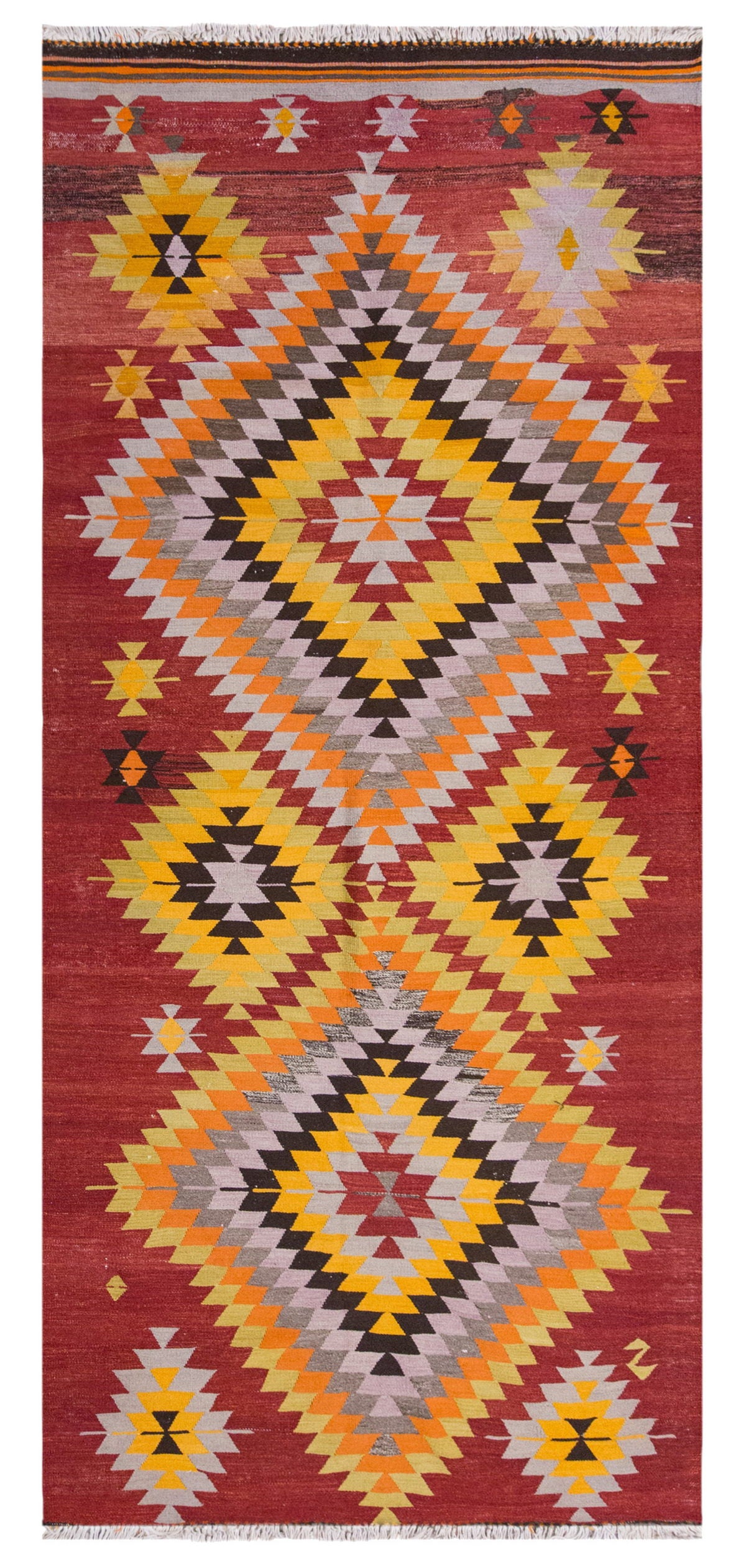 Vintage Large Konya Kilim, 152 x 364 cm / 5 x 12 ft Kilim